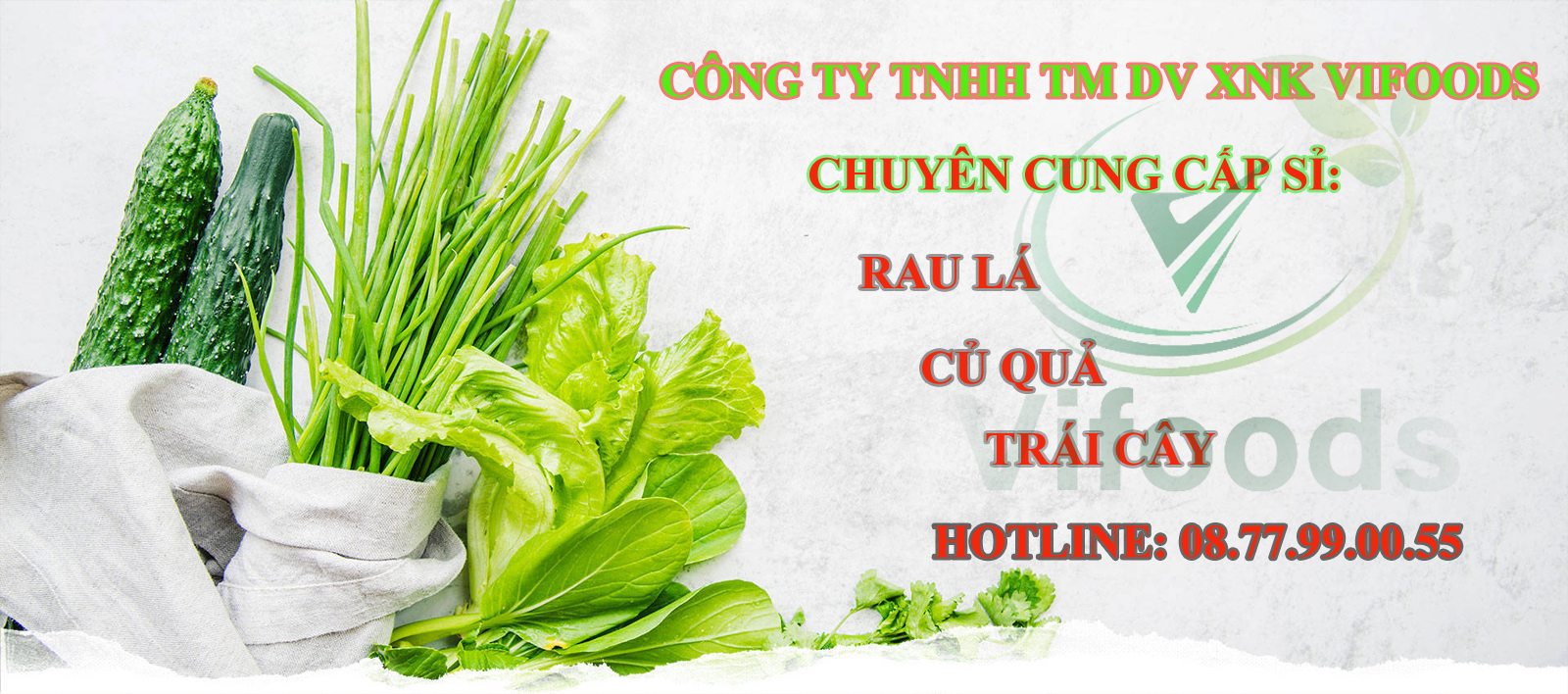 Bảng giá sỉ rau củ quả